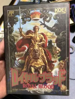 箱　説明書つき　ロイヤルブラッド　ファミコンソフト