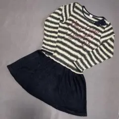 メゾピアノ☆150☆ワンピース☆お値下げ