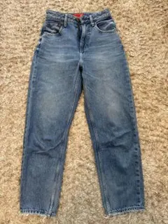 RED CARD ハイウエスト ストレートデニム サイズ22