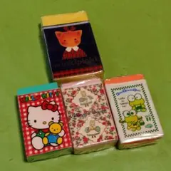 サンリオキャラクター消しゴム 4個セット　平成レトロ　1990年代当時物