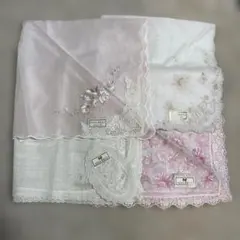 NINA RICCI ハンカチ 4枚セット