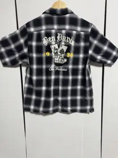 ベンデイビス シャツ 半袖 BEN DAVIS メンズ カードプレイド オープンのサムネイル