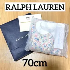 【新品未使用】Ralph Lauren カバーオール 花柄　70cmのサムネイル