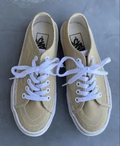 VANS V40CL+DECON ベージュ 23cm スニーカー