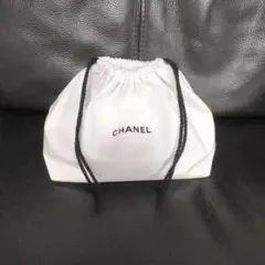 CHANEL ホワイト 巾着袋