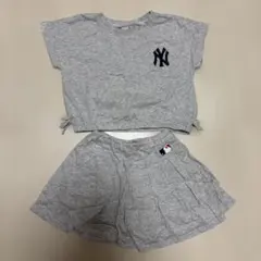 美品　プティマイン　セットアップ 100