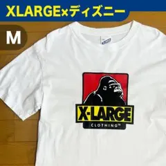 【レア・コラボ】XLARGE × ディズニー Tシャツ ゴリラロゴ [ミッキー]