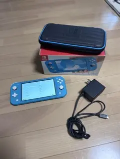 Switch Lite 本体 どうぶつの森Ver 箱、充電器あり - メルカリ