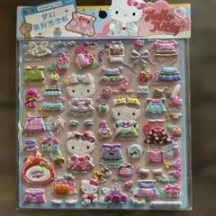 ハローキティ 立体シールセット海外正規品　着せ替えシール