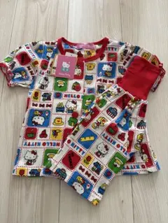 Hello Kitty パジャマ 腹巻付き 100cm 新品のサムネイル