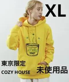 【未使用】COZY HOUSE Tokyo限定 花とPEACE パーカー15ozのサムネイル
