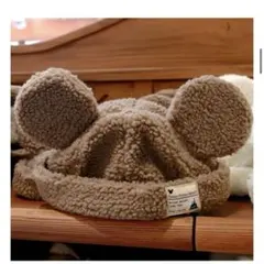 【nalu様専用】ディズニー　ミッキー　もこもこキャップ