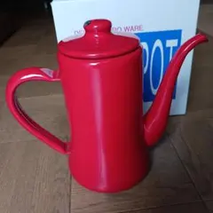 DELUXE HORO WARE SLIM POT レッド月うさぎ