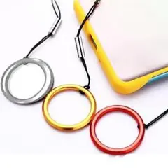 スマートフォン用アルミストラップ 3色セット