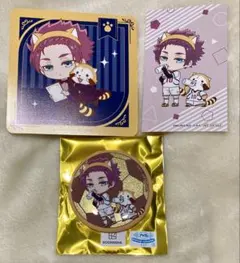 ブルーロック ラスカル 糸師冴 缶バッジ コースター イラストカード セット