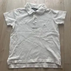 snow peak ポロシャツ 110 ホワイト