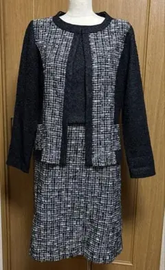 やよい ArteSoie ツイード　ジャケット　ブラウス　スカート　セットアップ