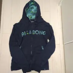 BILLABONG フード付きパーカー M ネイビー