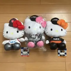 ハローキティ ぬいぐるみ 3体セット NEC