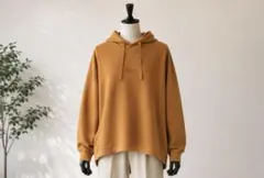 Acne Studios ロゴパーカー マスタード オーバーサイズ