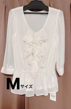 【新品】CECIL McBEE チュニック調ブラウス トップス