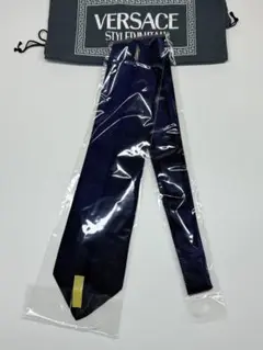 GIANNI VERSACE ネイビー ネクタイ