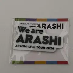 嵐　ツアーロゴマグネット　We are ARASHI ライブツアー2026