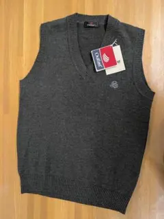 RAD-ONE ニットベスト グレー Sサイズ 新品　U0915