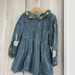 Bonjourdiary花柄ワンピース8Y