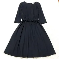 美品 マッキントッシュフィロソフィー ウール混 セレモニー ワンピース 日本製