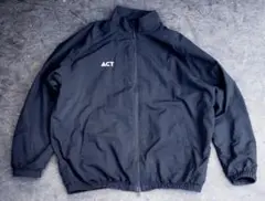 WOW ACTナイロントレーニングジャケット ブラック XL