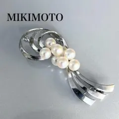 未使用級 最高級】ミキモト ブローチ パール サークル 皇室御用達 箱