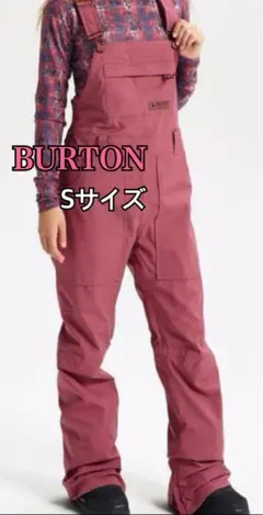 BURTON ビブパン　スノーボードウェア　S