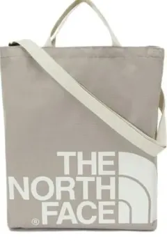 新品　THE NORTH FACE L.GRY　ビッグロゴトートバッグのサムネイル