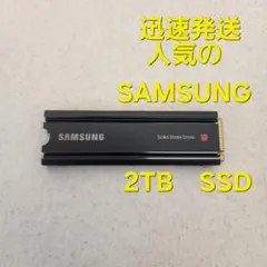 PS5対応　Samsung M.2 SSD 980 PRO 2TB ヒートシンク