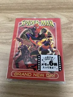 【スパイダーマン ブランド・ニュー・デイ パタパタメモ 6柄入り 公式グッズ】