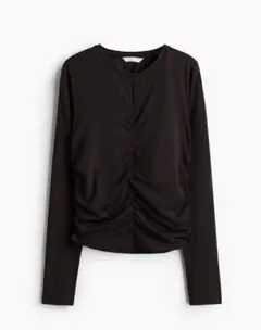 H&M 長袖ドレープトップス