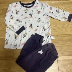 男の子　90 半袖　長袖　パジャマ　ユニクロ　セット　ミッキー　ディズニー　薄手
