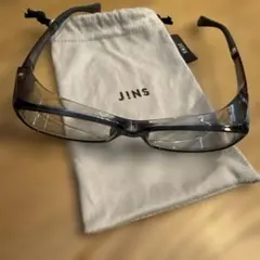JINS 花粉カットメガネ 収納袋付き