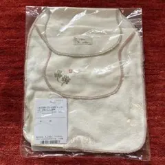 ベビー用汗取りパッド 花柄刺繍付き