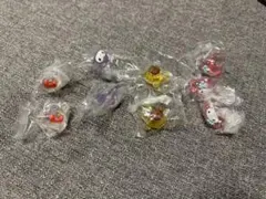 サンリオキャラクター ファッションリングジュエルクリア　9個セット　新品未使用