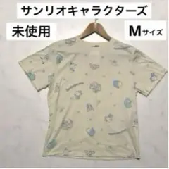 新品 未使用 サンリオ キャラクターズ 半袖 Tシャツ M キティ マイメロ