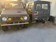 車検R10/7】ジムニー JA11V改 AT｜エンジン•ターボリビルド交換済