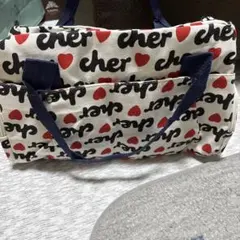 Cher シェル ハートロゴ トートバッグのサムネイル