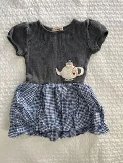 ファミリア　バルーンワンピース　100