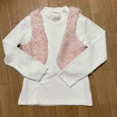 H&Mのベストとユニクロの長袖Tシャツ