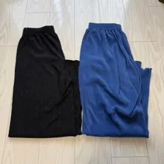 イージーフレアパンツ 2本セット