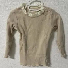 conoco 長袖カットソー ベージュ 90cm