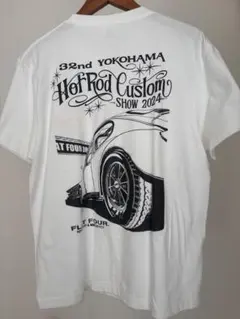 RATS ホッドロッドショー2025 Tシャツ 白 RATS ホッドロッドショー2025 Tシャツ 白 メンズ