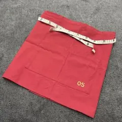 Afternoon Tea カフェ　エプロン　 アフタヌーンティー　オシャレ　赤